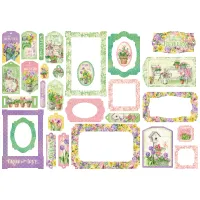 Graphic 45 Grow with Love Chipboard Tags & Frames (4502820)